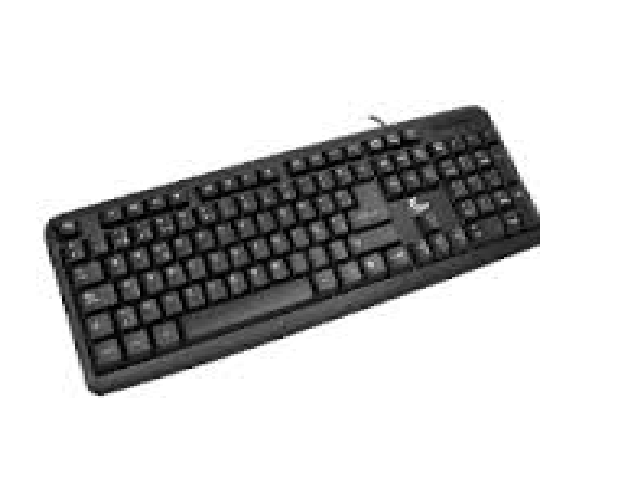TECLADO XTECH XTK-160E – USB – INGLÉS – NEGRO