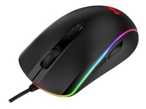 MOUSE HYPERX PULSEFIRE SURGE – 6 BOTONES – 3200 PPP – CABLEADO – NEGRO