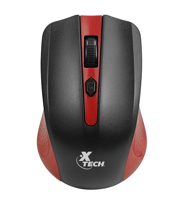 MOUSE INALÁMBRICO XTECH XTM-310RD – 2.4 GHZ – 1600 DPI – ROJO