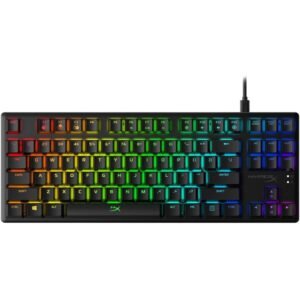TECLADO HYPERX ALLOY ORIGINS CORE – RGB – SWITCH HYPERX RED – USB-C – INGLÉS