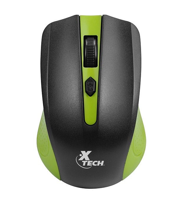 MOUSE INALÁMBRICO XTECH XTM-310GN – 2.4 GHZ – 1600 DPI – VERDE
