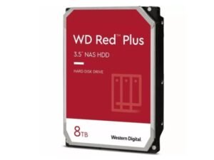 DISCO DURO WD RED PLUS 8TB – PARA NAS – 3.5" – SATA