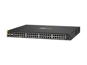 SWITCH HPE ARUBA 6100 48G POE+ – 48 PUERTOS + 4 SFP+ – 370W – ADMINISTRABLE