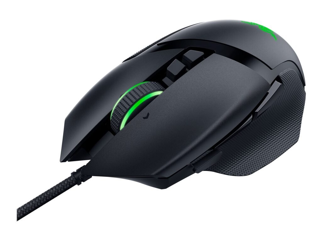MOUSE RAZER BASILISK V3 – ERGONÓMICO – 11 BOTONES – CABLEADO – NEGRO