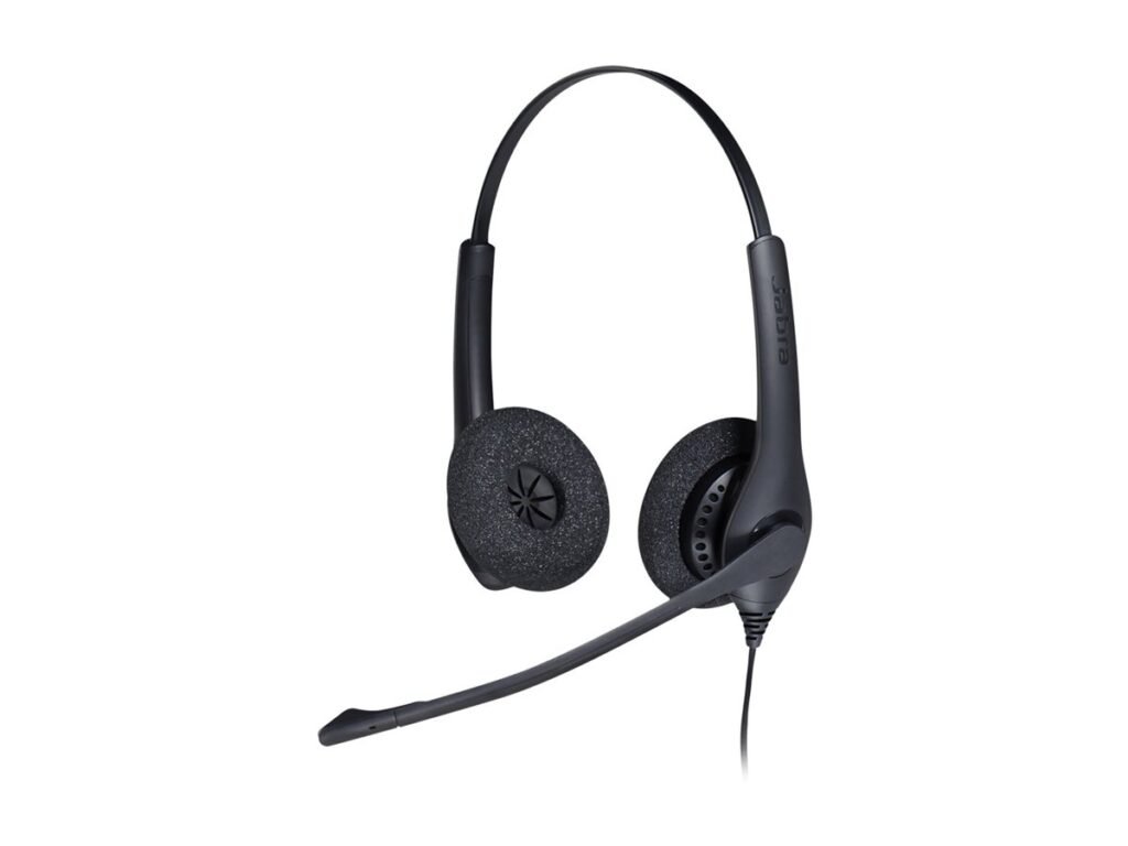 AUDÍFONOS JABRA BIZ 1500 DUO – CON CABLE USB – MICRÓFONO BOOM