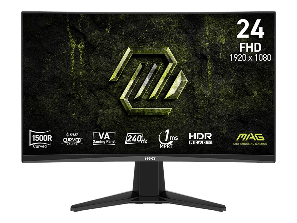 MONITOR CURVO MSI MAG 245C X24 23.6" – FULL HD – 240HZ – 1MS