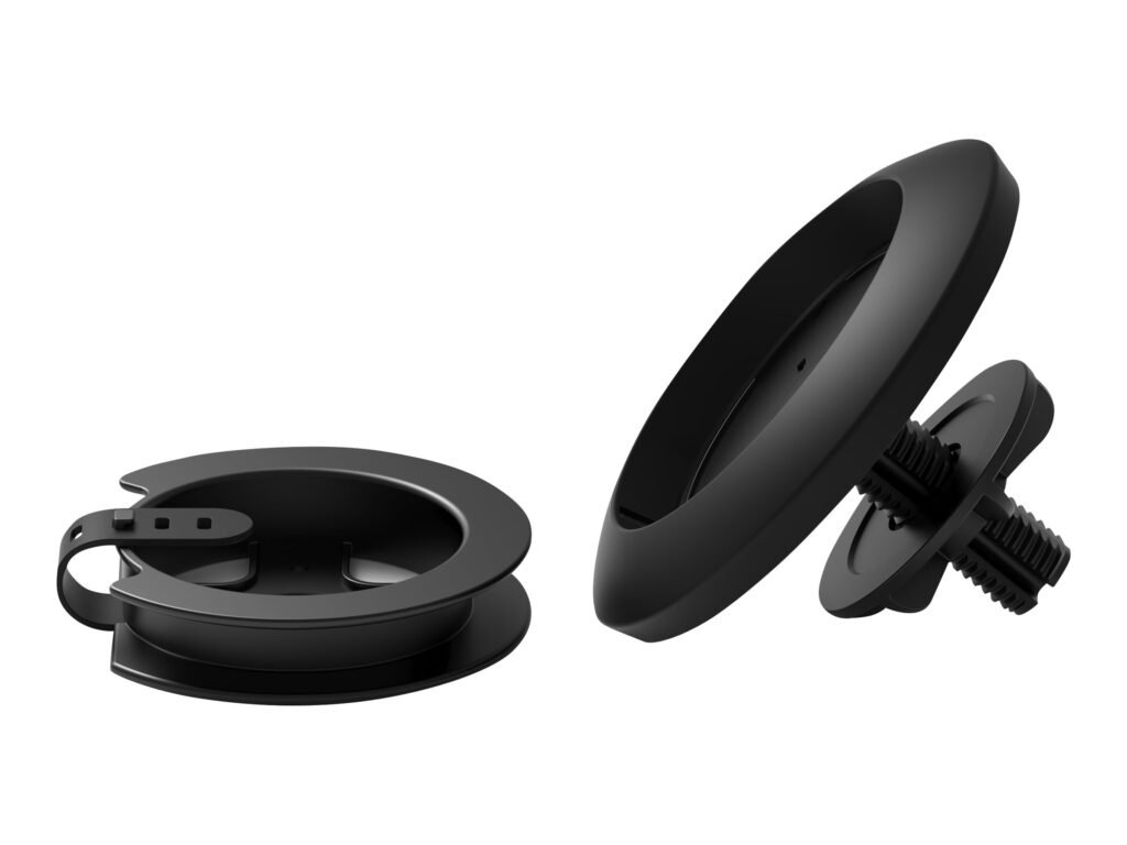 SOPORTE DE ESCRITORIO LOGITECH RALLY MIC POD MOUNT – NEGRO MATE