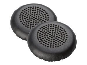 ALMOHADILLAS POLY 85S19AA PARA BLACKWIRE 5210/5220 – PAQUETE DE 2 – CUERO SINTÉTICO