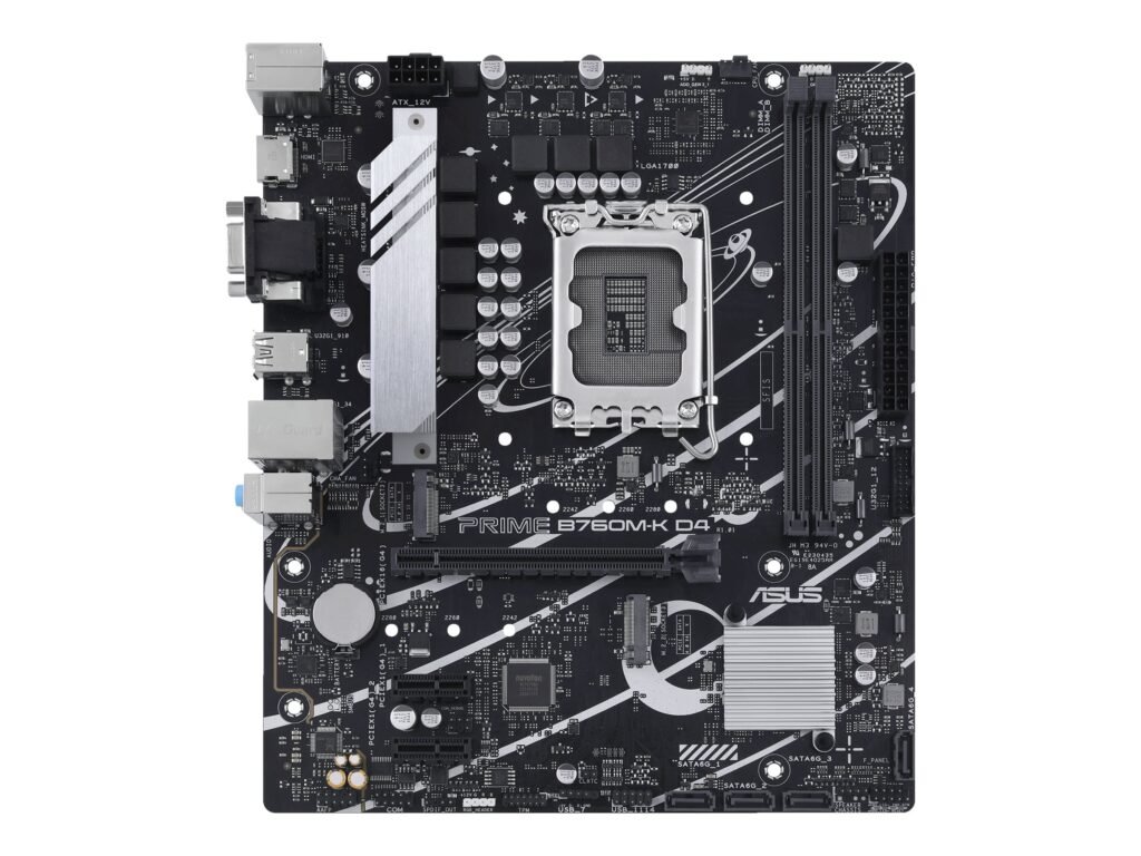TARJETA MADRE ASUS PRIME B760M-K D4 – MICRO ATX – LGA1700 – 2.5G LAN