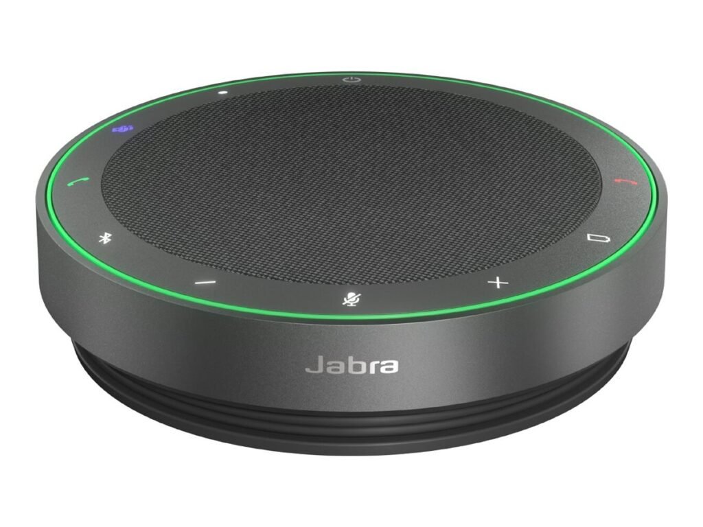 ALTAVOZ MANOS LIBRES JABRA SPEAK2 75 MS – BLUETOOTH – USB-C Y USB-A – GRIS OSCURO