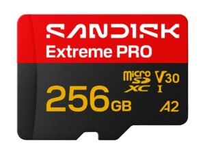 TARJETA MICROSD SANDISK EXTREME PRO 256GB – UHS-I