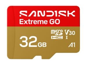 TARJETA MICROSD SANDISK EXTREME GO – 32GB – UHS-I