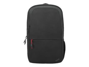 MOCHILA LENOVO THINKPAD ESSENTIAL ECO PARA LAPTOP 16" – NEGRO CON ROJO