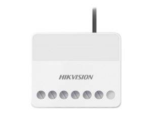 MÓDULO DE RELÉ HIKVISION AX PRO DS-PM1-O1L-WB – INALÁMBRICO – 433 MHZ – BLANCO