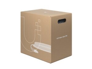CABLE UTP CAT6 UBIQUITI – CMR – 23AWG – COBRE SÓLIDO – 305 M – BLANCO