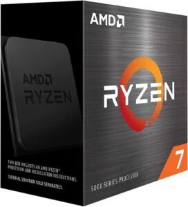 PROCESADOR AMD RYZEN 7 5700X – 8 NÚCLEOS – 4.6 GHZ – 32MB – AM4