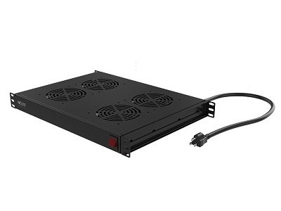 BANDEJA DE VENTILACIÓN NEXXT NPF-121U4TB – 1U – 4 VENTILADORES – 110/220V
