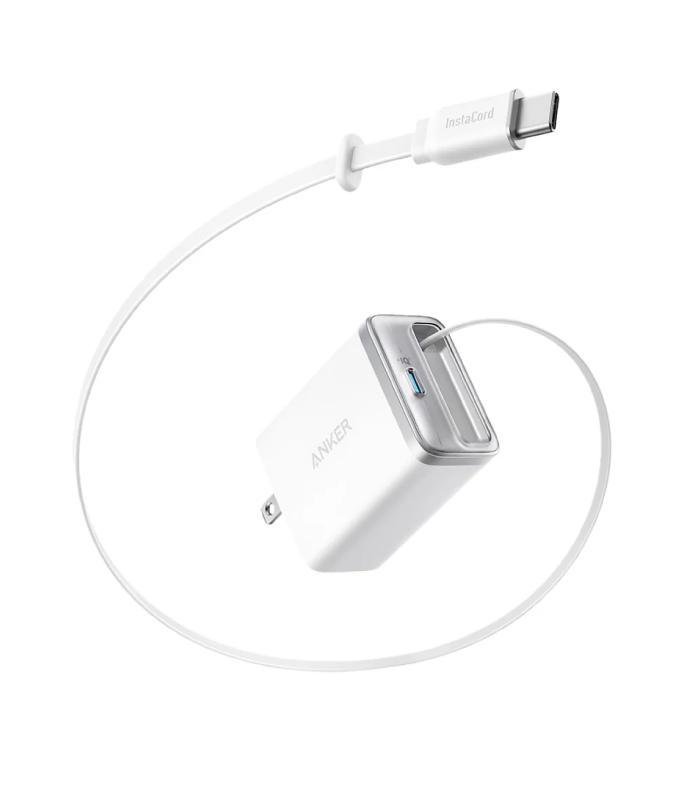 CARGADOR ANKER NANO – 35W – CABLE INTEGRADO – A2658J21