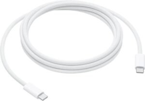 CABLE DE CARGA APPLE USB-C – 240W – 2 M – BLANCO