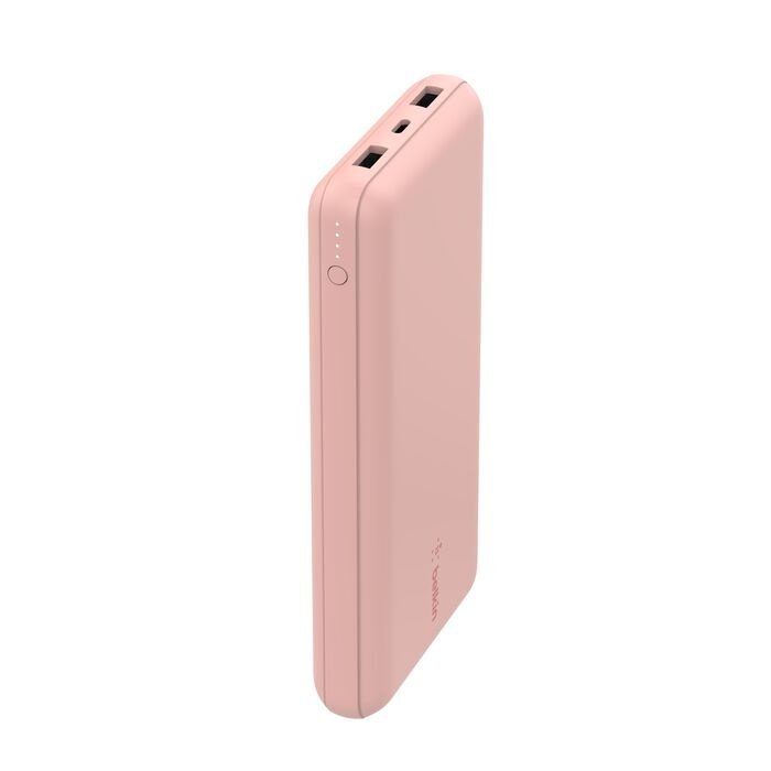 POWER BANK BELKIN BOOSTCHARGE 20.000 MAH – 15W – 3 SALIDAS – ORO ROSA