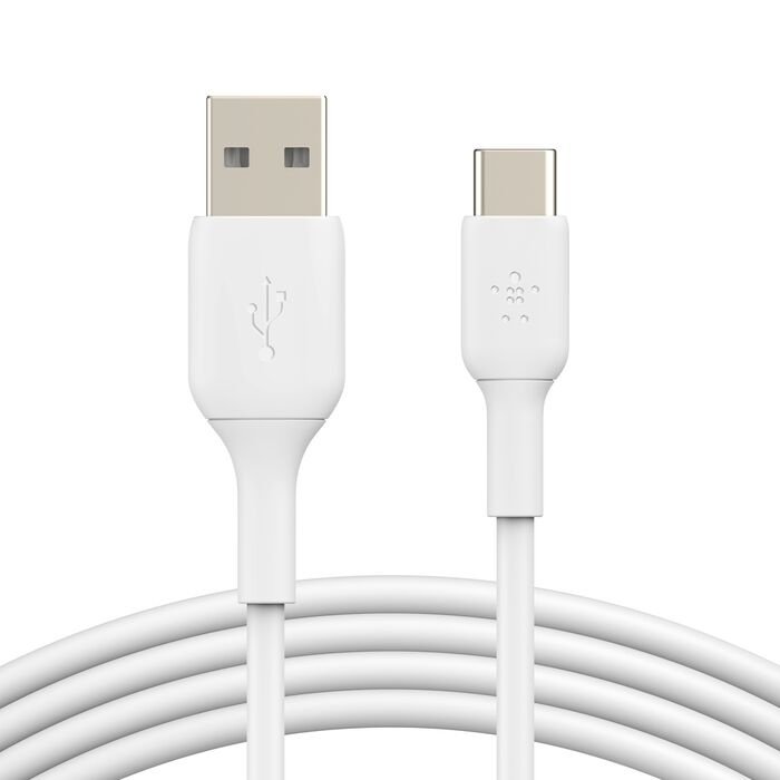 CABLE BELKIN BOOSTCHARGE CAB001BT1MWH – USB-C A USB-A – 1 M – BLANCO