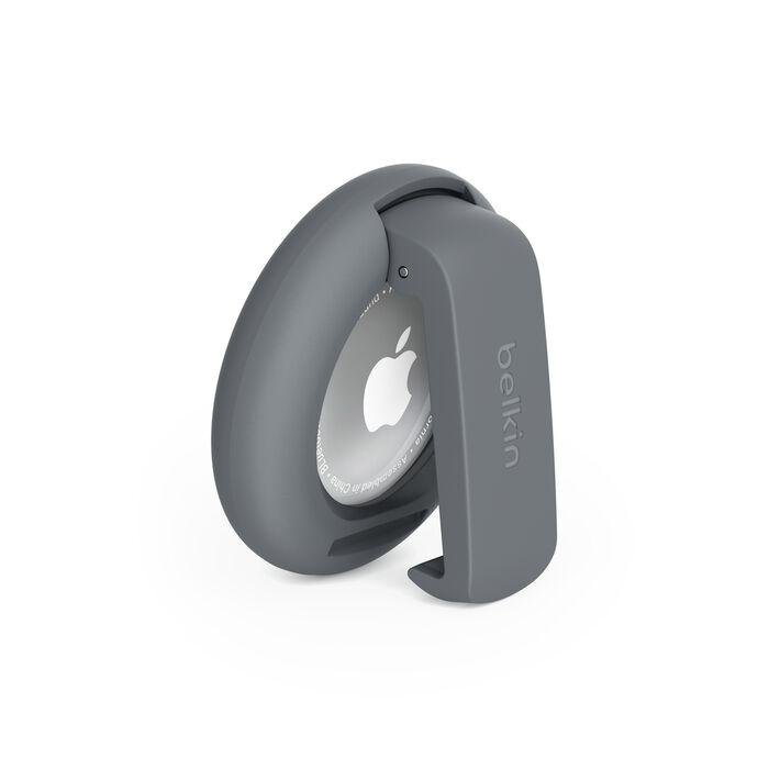 CARCASA PROTECTORA BELKIN CON CLIP PARA AIRTAG – GRIS OSCURO
