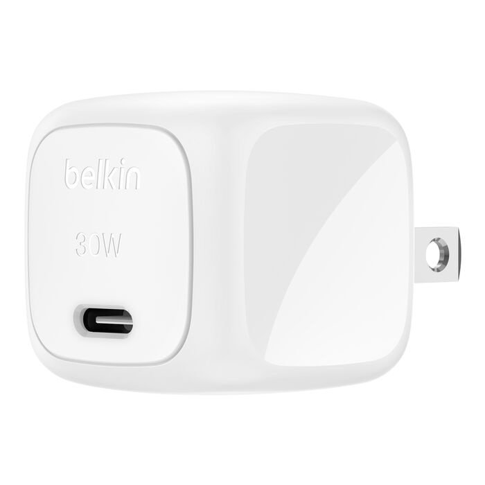 CARGADOR DE PARED BELKIN BOOSTCHARGE CUBE – USB-C – 30W – BLANCO