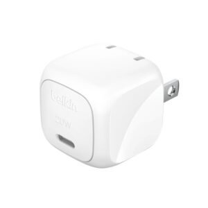 CARGADOR DE PARED BELKIN BOOSTCHARGE – USB-C – 20W – BLANCO
