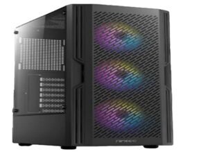 GABINETE ANTEC AX20 ELITE – MEDIA TORRE – VIDRIO TEMPLADO