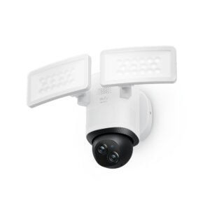 CÁMARA IP EUFY CON REFLECTOR LED – PTZ – 2880 X 1620 – MONTAJE EN PARED