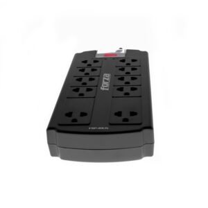 SUPRESOR DE PICOS FORZA FSP-10UN – 10 TOMAS – 110/220V – NEGRO