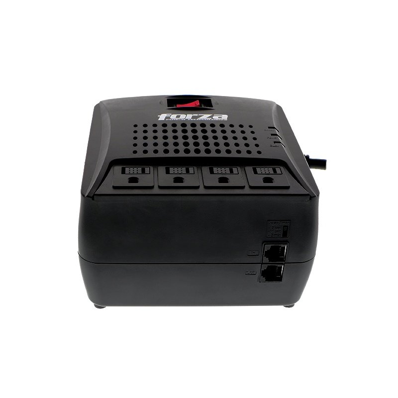 REGULADOR DE VOLTAJE FORZA FVR-3001 – 3000VA/1500W – 4 SALIDAS – RJ-45/RJ-11