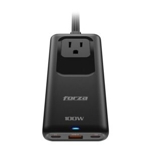 CARGADOR GAN FORZA PS-1100USBC – 100W – USB-A Y USB-C