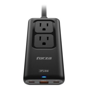 CARGADOR GAN FORZA PS-235USBC – USB-A Y USB-C – BANDA DE POTENCIA 1250W