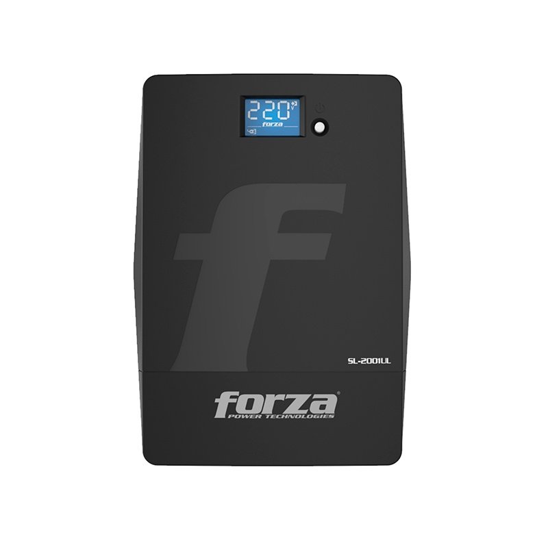 UPS FORZA SL-2001UL – INTERACTIVA – 2000VA/1200W – 8 SALIDAS – PANTALLA TÁCTIL