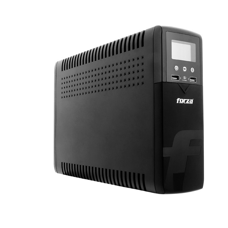 UPS FORZA XG-1201LCD – INTERACTIVA – 1200VA/720W – ONDA SINUSOIDAL PURA