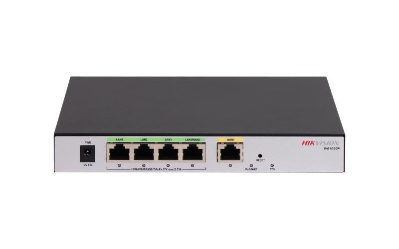 ROUTER INALÁMBRICO HIKVISION DS-3WG105GP-SI – 256MB RAM