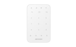 TECLADO INALÁMBRICO HIKVISION DS-PK1-E-WB – 433 MHZ – BLANCO