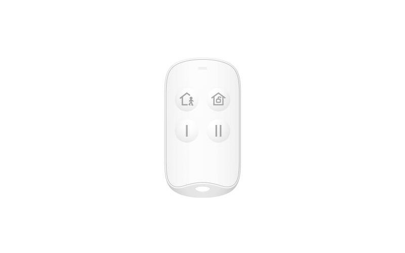 CONTROL REMOTO INALÁMBRICO HIKVISION DS-PKF201-WB – LLAVERO – 500 M