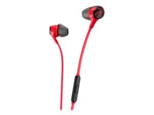 AUDÍFONOS HYPERX CLOUD EARBUDS II – CON MICRÓFONO – 3.5 MM – ROJO