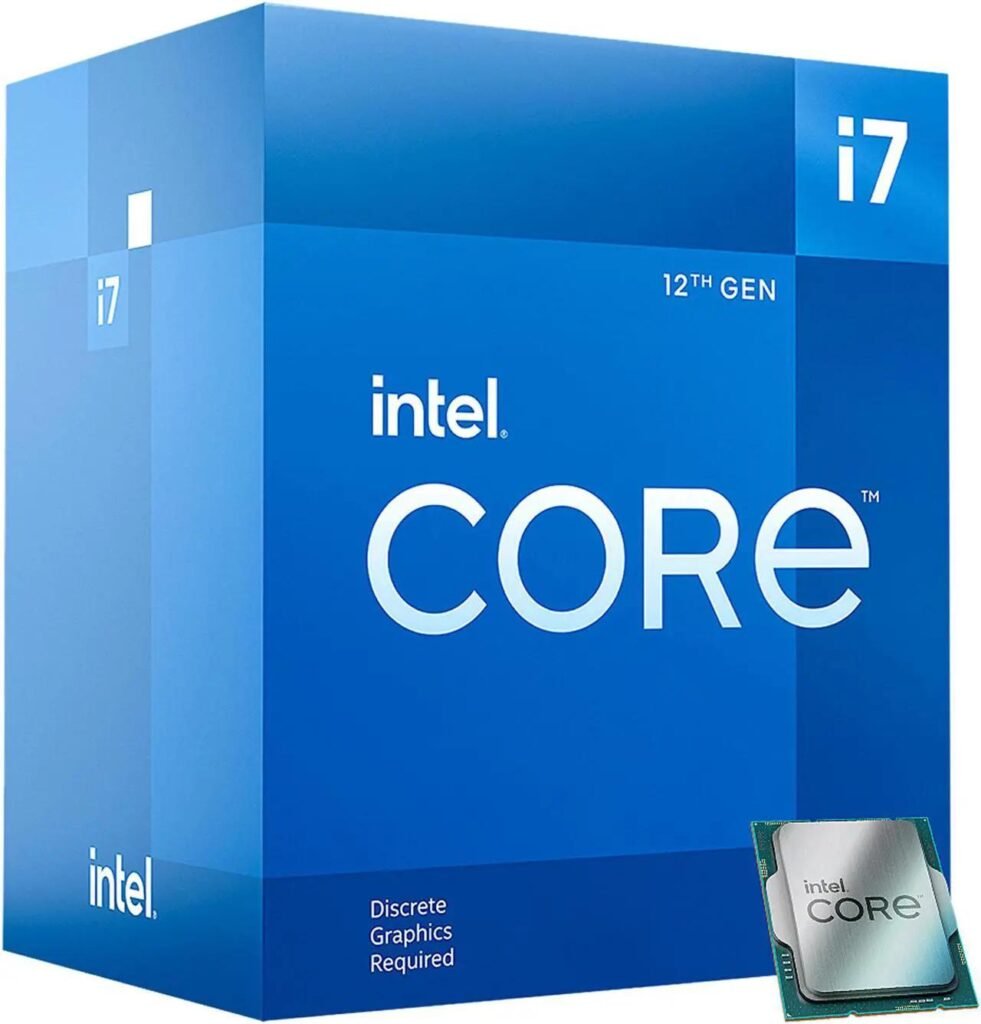 PROCESADOR INTEL CORE I7-12700F – 12 NÚCLEOS – HASTA 4.9 GHZ – 65W