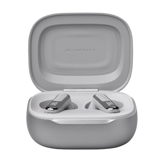 AUDÍFONOS JBL LIVE FLEX 3 – TRUE WIRELESS – HASTA 10 HORAS – PLATEADO