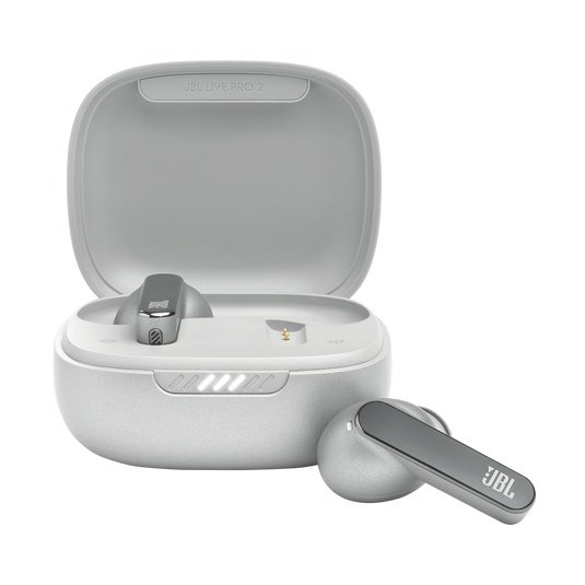 AUDÍFONOS JBL LIVE PRO 2 – TRUE WIRELESS – CANCELACIÓN DE RUIDO – BLANCO