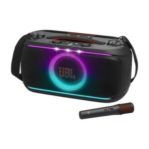 PARLANTE JBL PARTYBOX ON THE GO 2 PLUS AI – KARAOKE – HASTA 15 HORAS – NEGRO