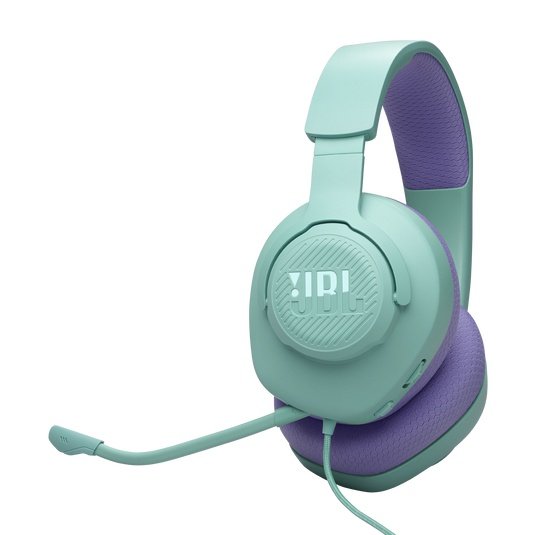 AUDÍFONOS JBL QUANTUM 100M2 – SOBRE LA OREJA – CIAN