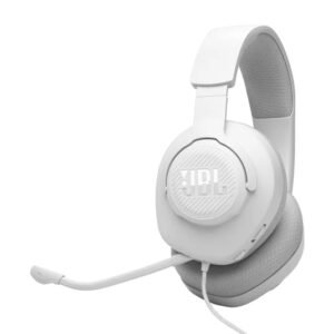 AUDÍFONOS JBL QUANTUM 100M2 – SOBRE LA OREJA – BLANCO