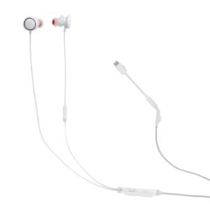AUDÍFONOS GAMING JBL QUANTUM 50 C – INTRAAURICULARES – BLANCO