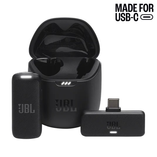 MICRÓFONO JBL QUANTUM STREAM INALÁMBRICO – HASTA 6 HORAS – NEGRO