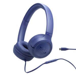 AUDÍFONOS JBL TUNE 530C – CON CABLE – CERRADOS – AZUL