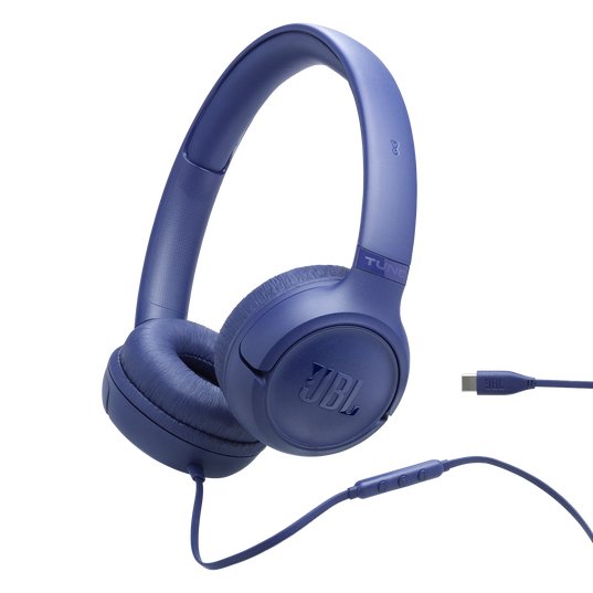 AUDÍFONOS JBL TUNE 530C – CON CABLE – CERRADOS – AZUL